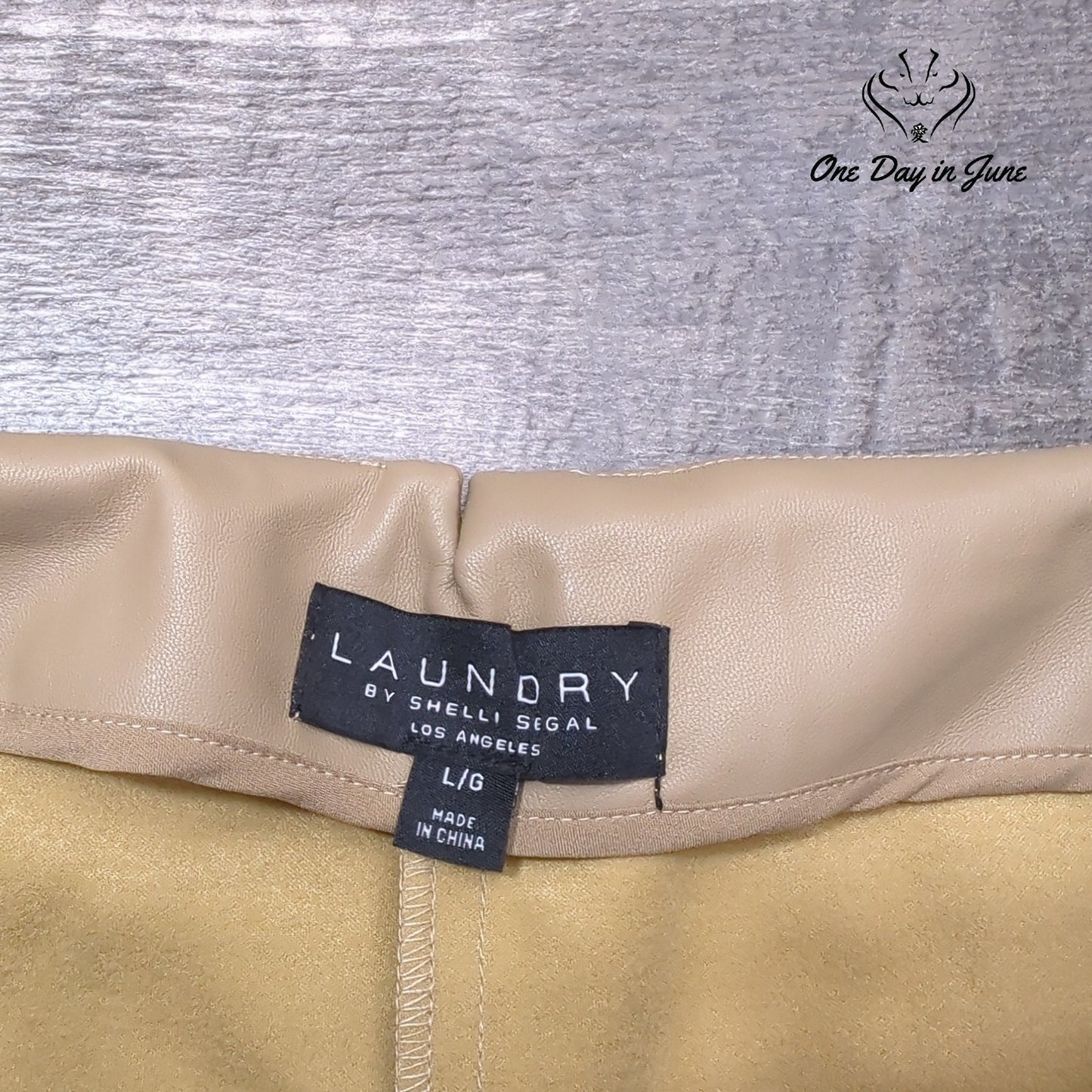 Laundry by Shelli Segal Faux Leather Pants Size L