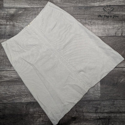 Banana Republic Striped Pocketed Mini Skirt Size 10