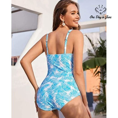 As Rose Rich Floral Classic One Piece Swimsuit Size XS