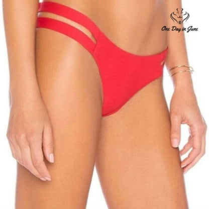 Tavik Chloe Moderate Textured Swim Bottom Size L