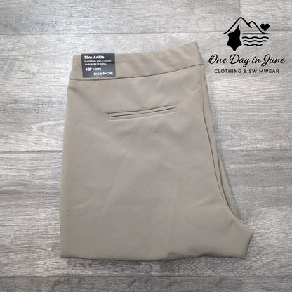 Zac & Rachel Petite Slim Ankle Pants Size 10P