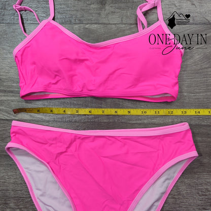 CharmLeaks Crop Bikini Swimsuit Size S