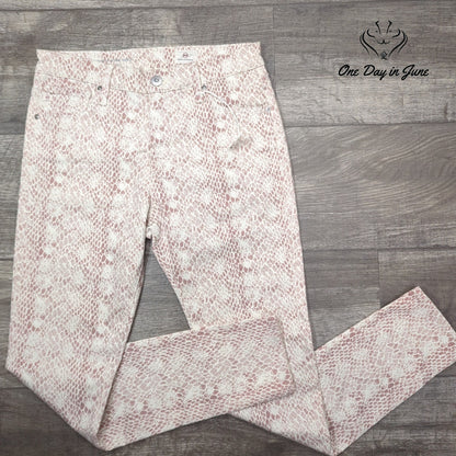 AG Adriano Goldschmied The Farrah Skinny Ankle Jeans Size 28 (6)