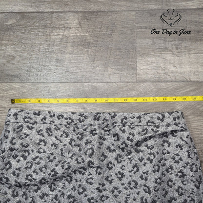 Loft Metallic Midi Skirt Size 14