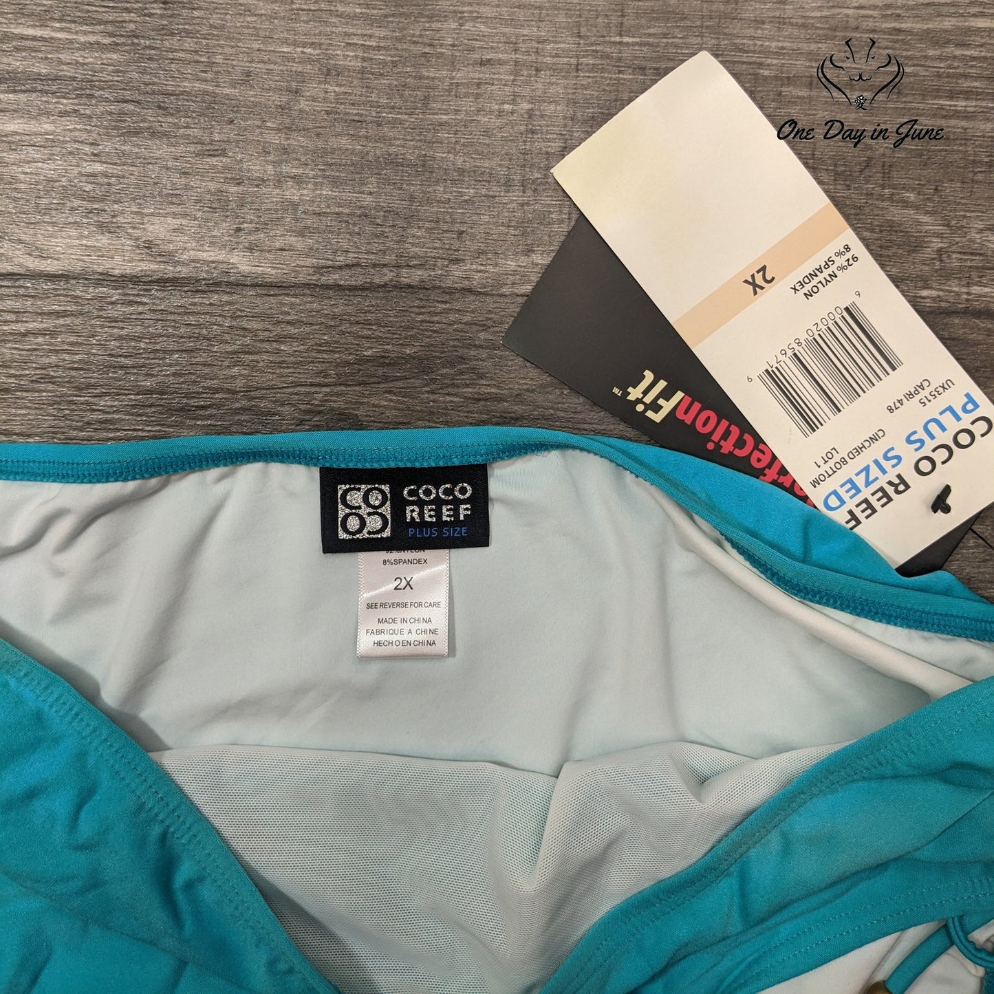 Coco Reef Cinched Side Bikini Bottom Size 2X