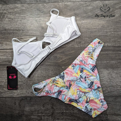 Shekini Keyhole Bikini Swimsuit Size S