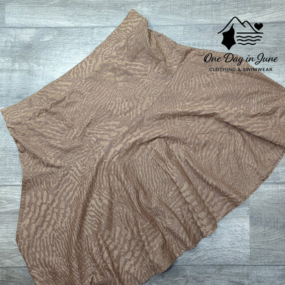 Melissa Paige Pull On A Line Mini Skirt Size L