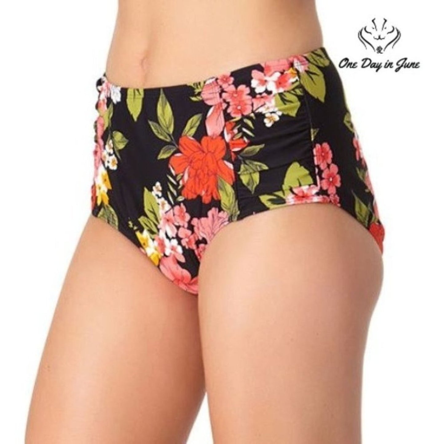 a.n.a Floral Hipster Bikini Bottom Size XXL