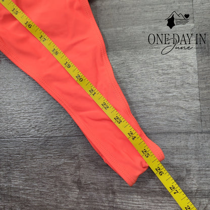 Oyoangle High Cut Open Back Thong One Piece Swimsuit Size S