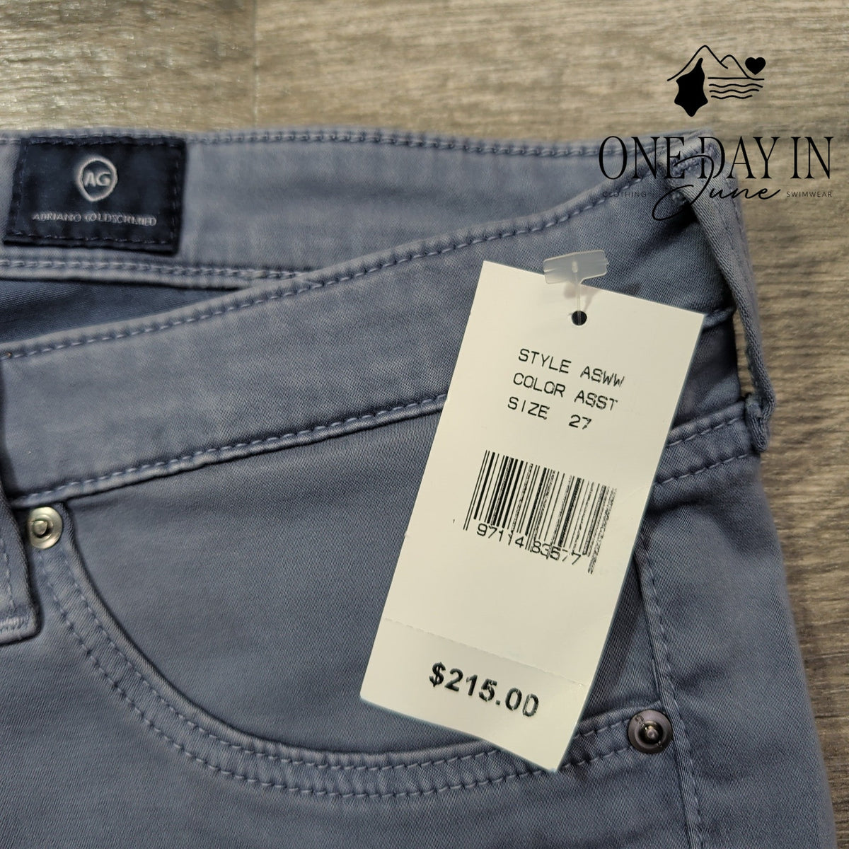 AG Adriano Goldschmied The Legging Ankle Super Skinny Jeans Blue NWT Size 4
