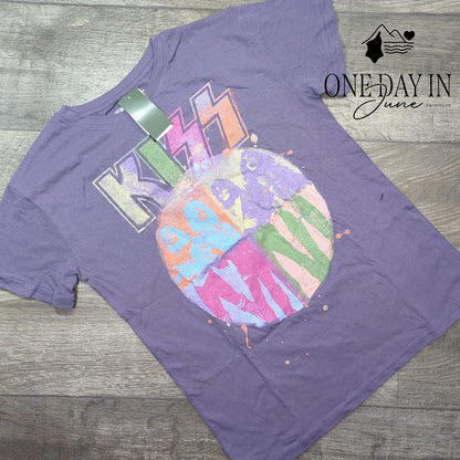 Kiss Short Sleeve Shirt Size S