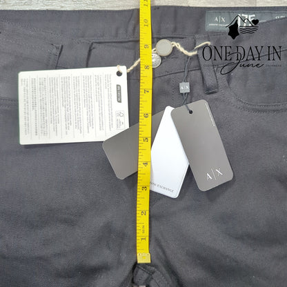 Armani Exchange J75 Slim Jeans Black Denim A|X NWT Size 30X32