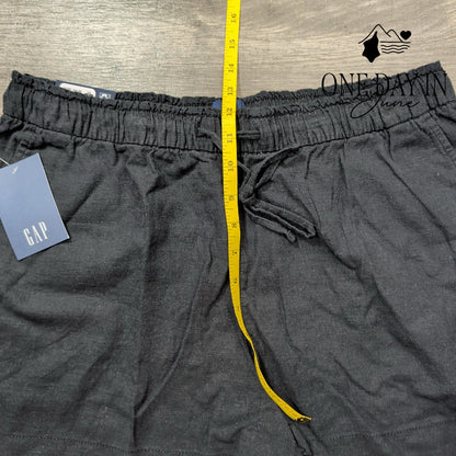 Gap Linen Pull On Shorts Size L