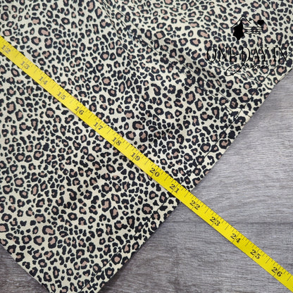 d.jeans Leopard Print Skirt Size 14