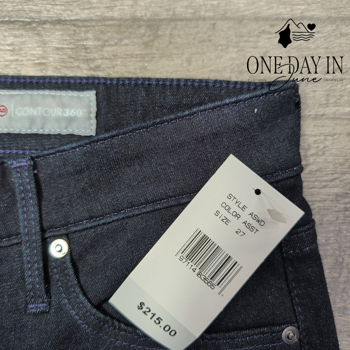 AG Adriano Goldschmied Farrah Skinny Contour 360 Dark Indigo NWT Size 4 (27)