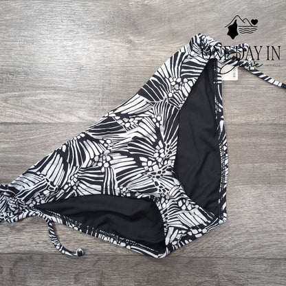 Bisou Bisou Tie Side Bikini Swimsuit Size XL