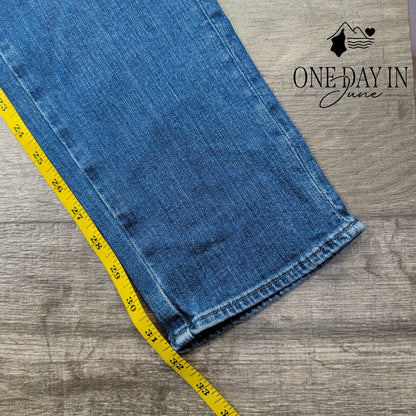 Armani Exchange A/X Tailored Skinny Jeans Blue Denim NWT Size 32X32
