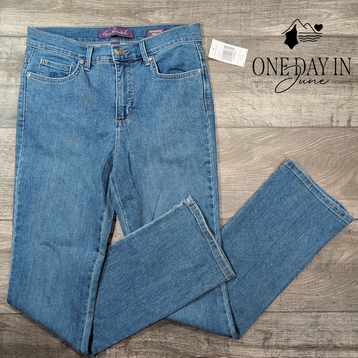 Gloria Vanderbilt Amanda Bootcut Jeans Size 6