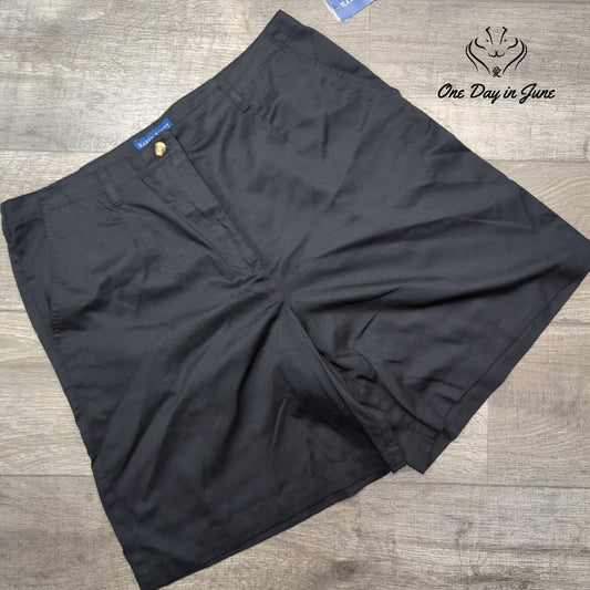 Karen Scott Flat Front Shorts Size 16
