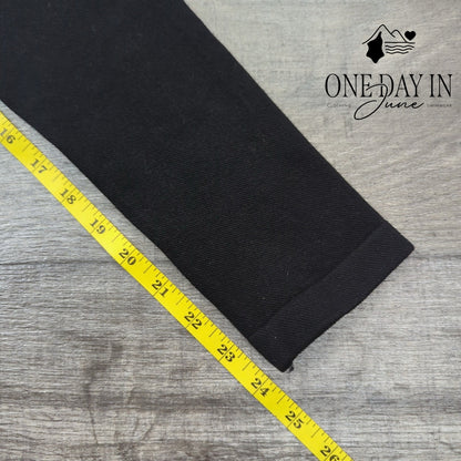 Yelete High Waist Black Stretch Seamless Leggings NWT Size OS
