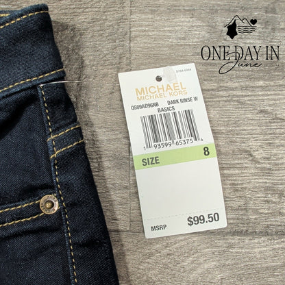 Michael Kors Izzy Cropped Skinny Jeans Size 8