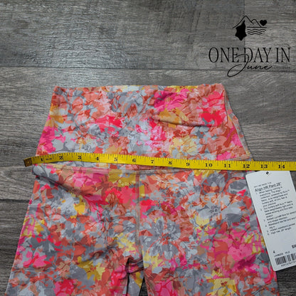 Lululemon Align HR Pant 28" Leggings Inflorescence Multi Floral NWT $98 Size 4