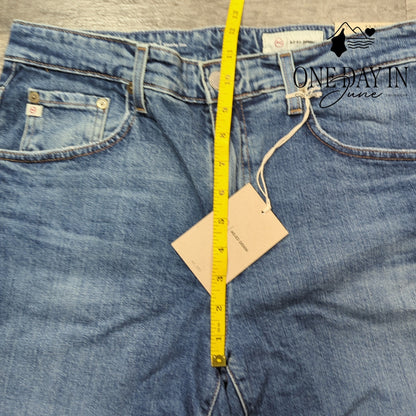 AG Adriano Goldschmied Ex-Boyfriend Slouchy Slim Jeans Blue NWT Size 8 (29)