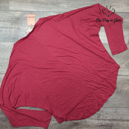 Grace & Emma Long Sleeve Tee Shirt Size L