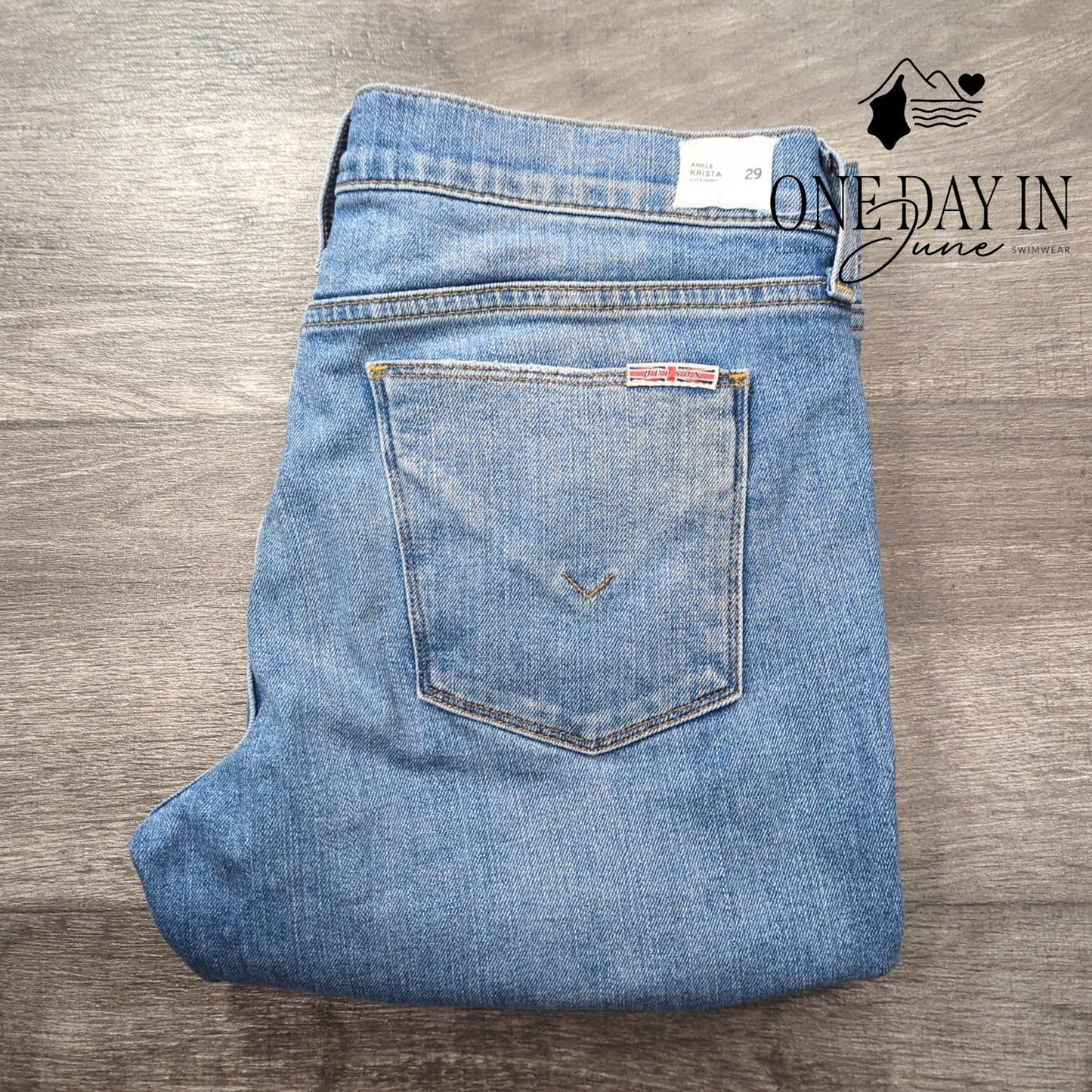 Hudson Krista Ankle Super Skinny Straight Size 29 (8)