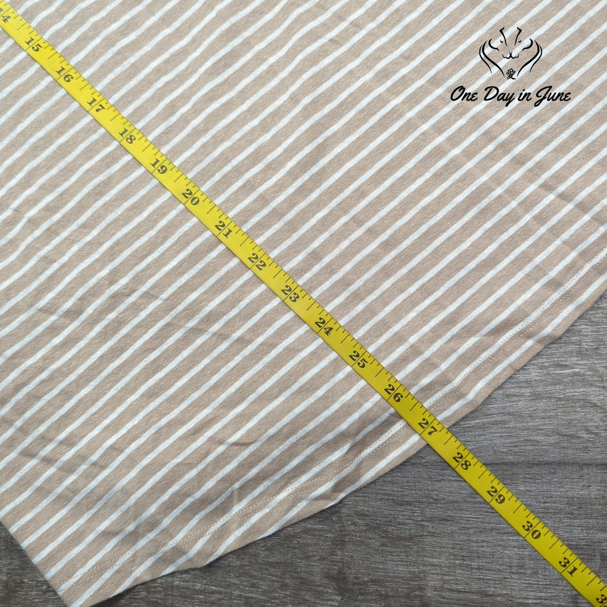 A.n.a Linen Blend Striped Sleeveless Tank Top Beige White NWT Size XXL