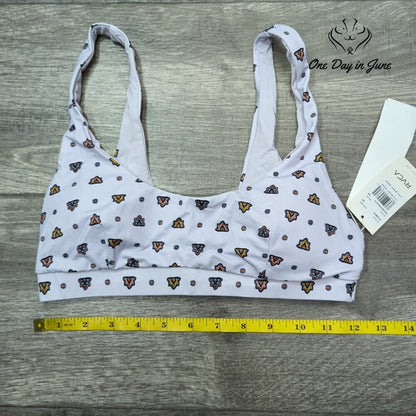 RVCA Foulard Bralette Bikini Top Size S