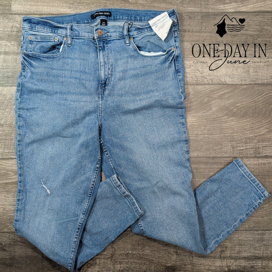 Calvin Klein High Rise Skinny Jeans Size 16