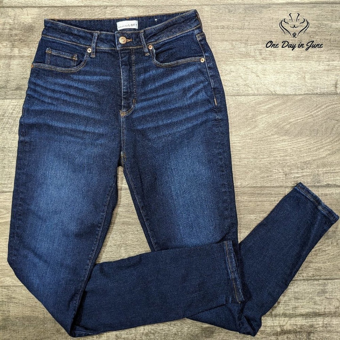 Loft The Curvy Sculpt Jegging Jeans Size 4