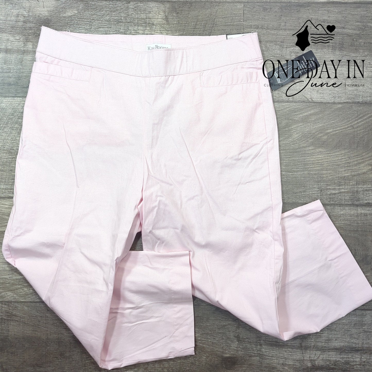 Kim Rogers Tummy Control Capri Pants Size 12