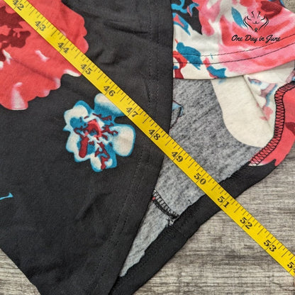 Yidarton Floral Short Sleeve Maxi Dress Size S