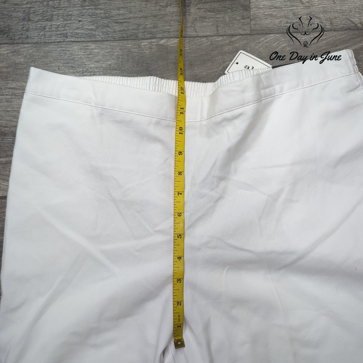 Alfred Dunner Turks & Caicos Capri Pants Size 14