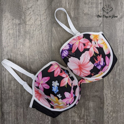 Curvy Kate Standard Tropicana Bandeau Bikini Top Swimsuit Size 40L