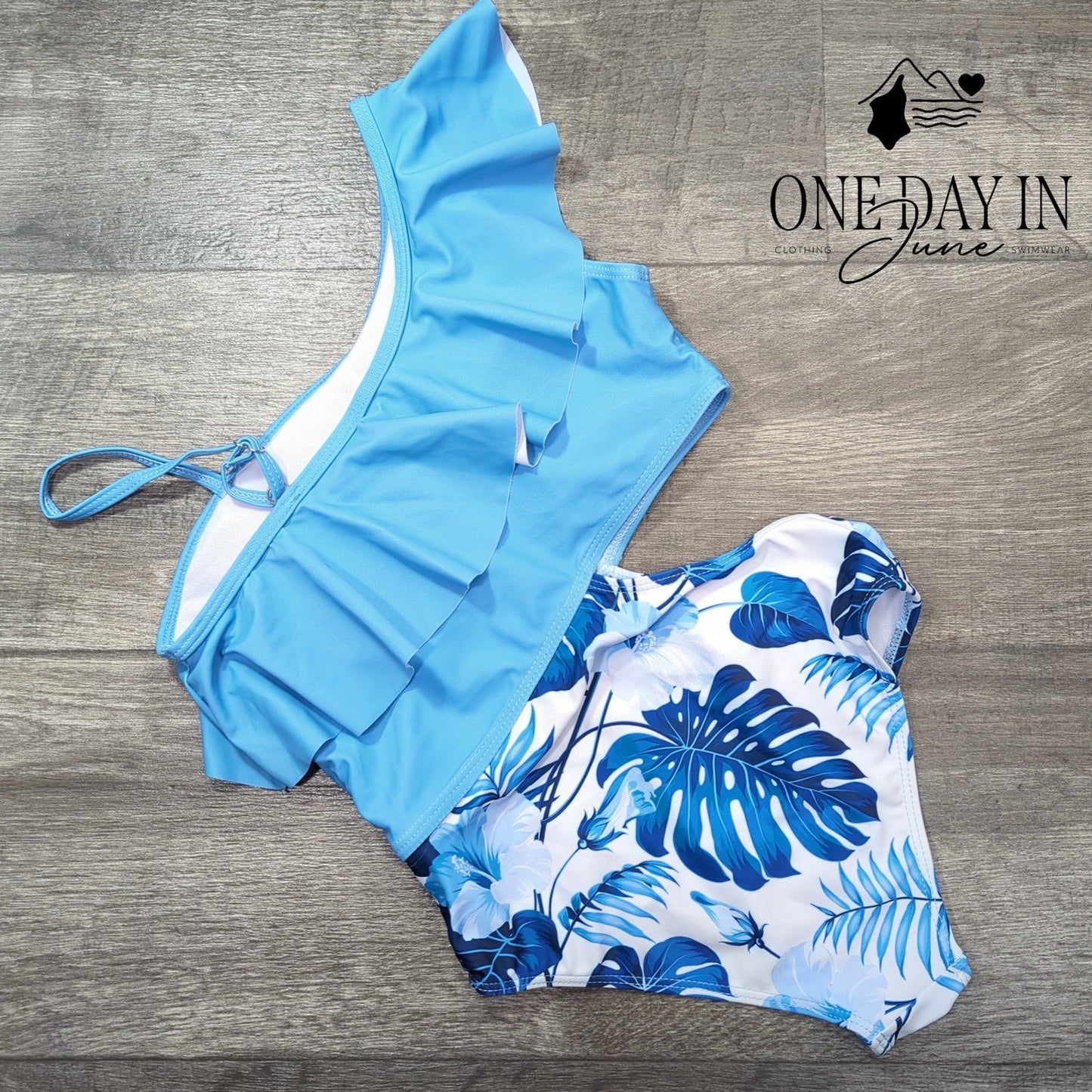 Aleumdr One Shoulder Cutout One Piece Swimsuit Size 10Y
