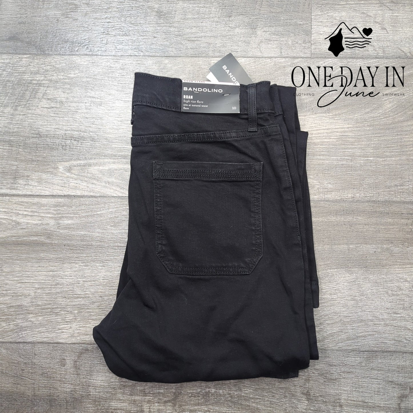 Bandolino Roan High Rise Flare Jeans Size 10