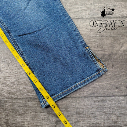 Gap High Rise Capri Skinny Jeans Medium Indigo NWT Size 4 (27)