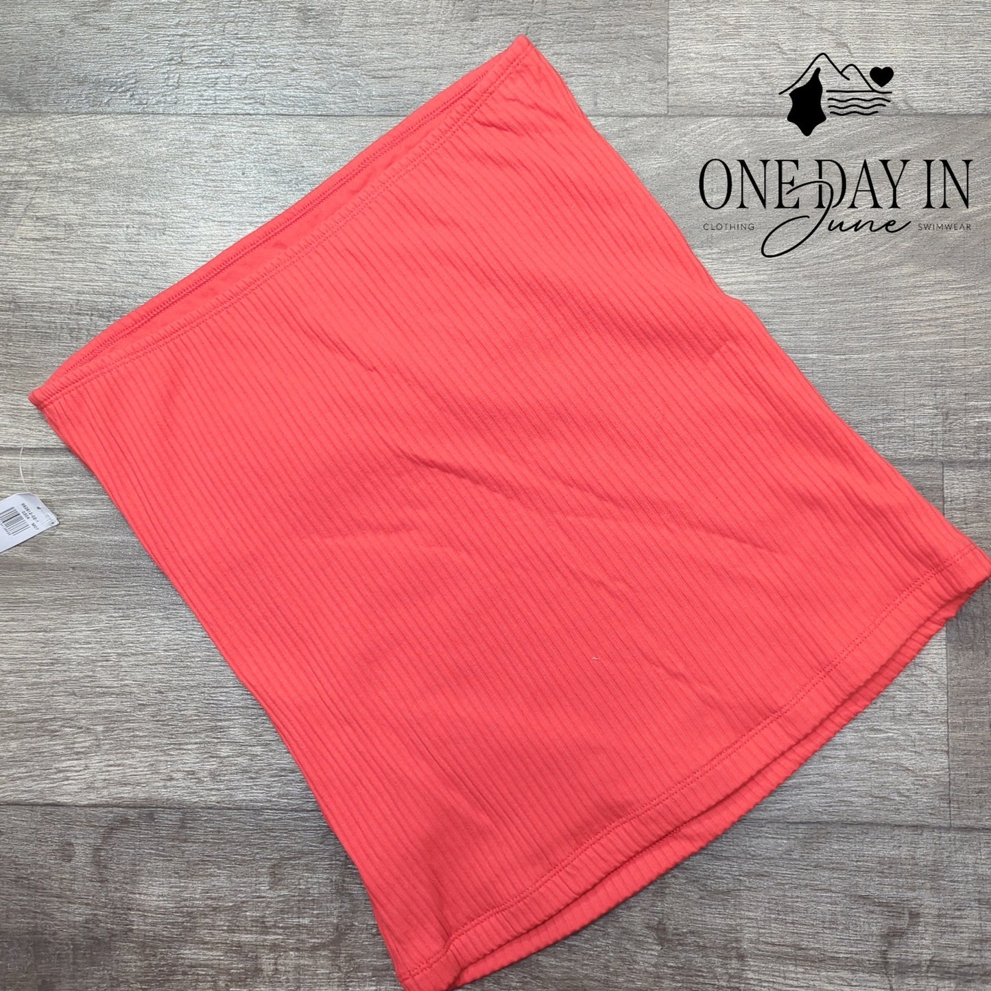 Old Navy Strapless Ribbed Top Size L Tall