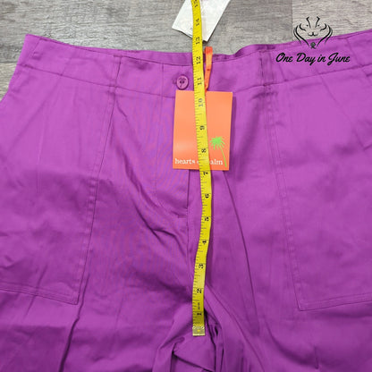 Hearts of Palm Proportioned Short Capri Pants Size 14