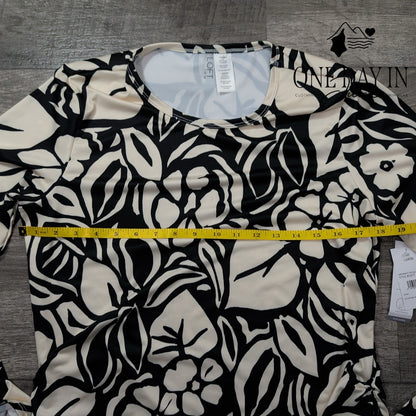 Loft Long Sleeve Rash Guard Size L