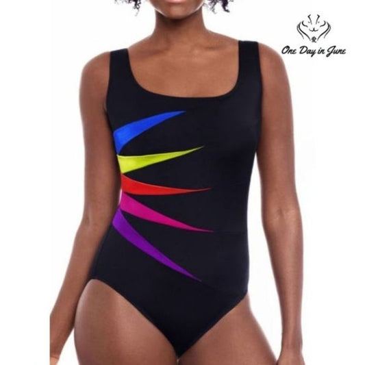 St. John's Bay One Piece Swimsuit Size 8