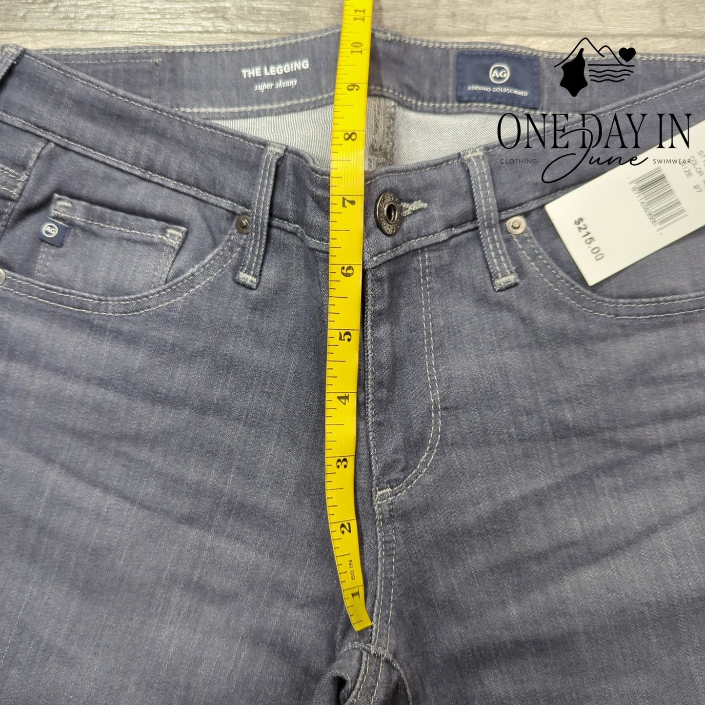 AG Adriano Goldschmied The Legging Super Skinny Jeans Size 27 (4)