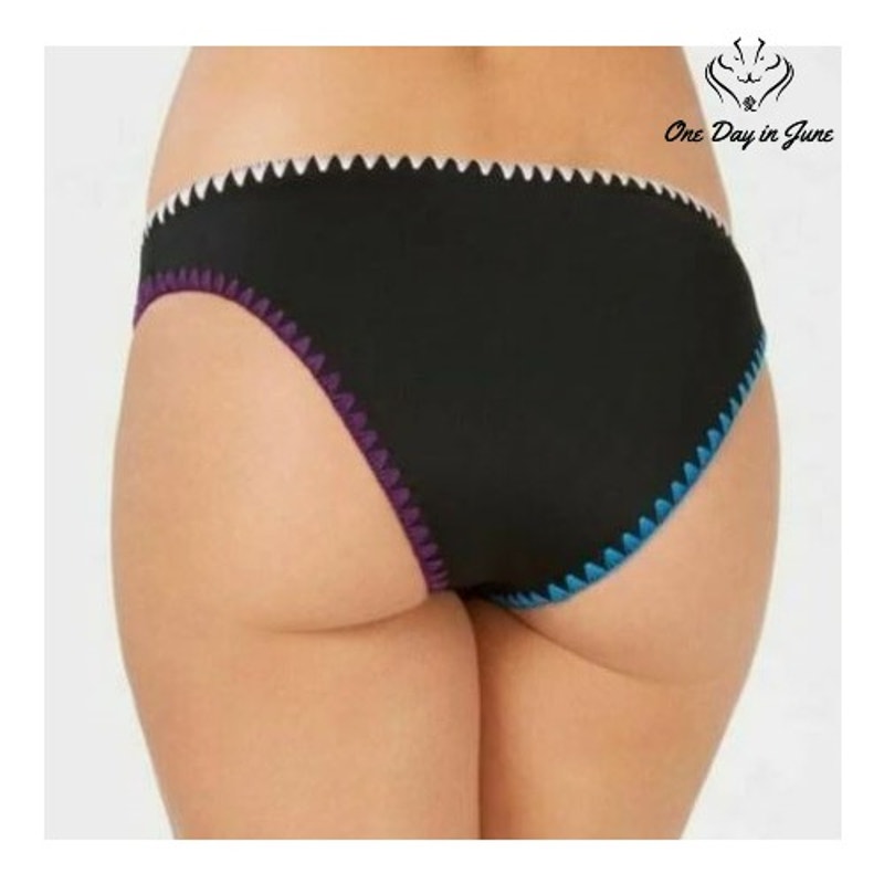 Bar III Stitched Bikini Bottoms Size M