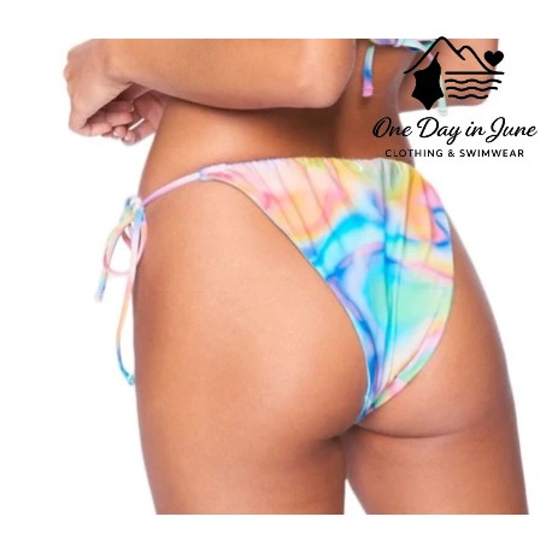 Hurley Reversible Tie Side Bikini Bottom Size M