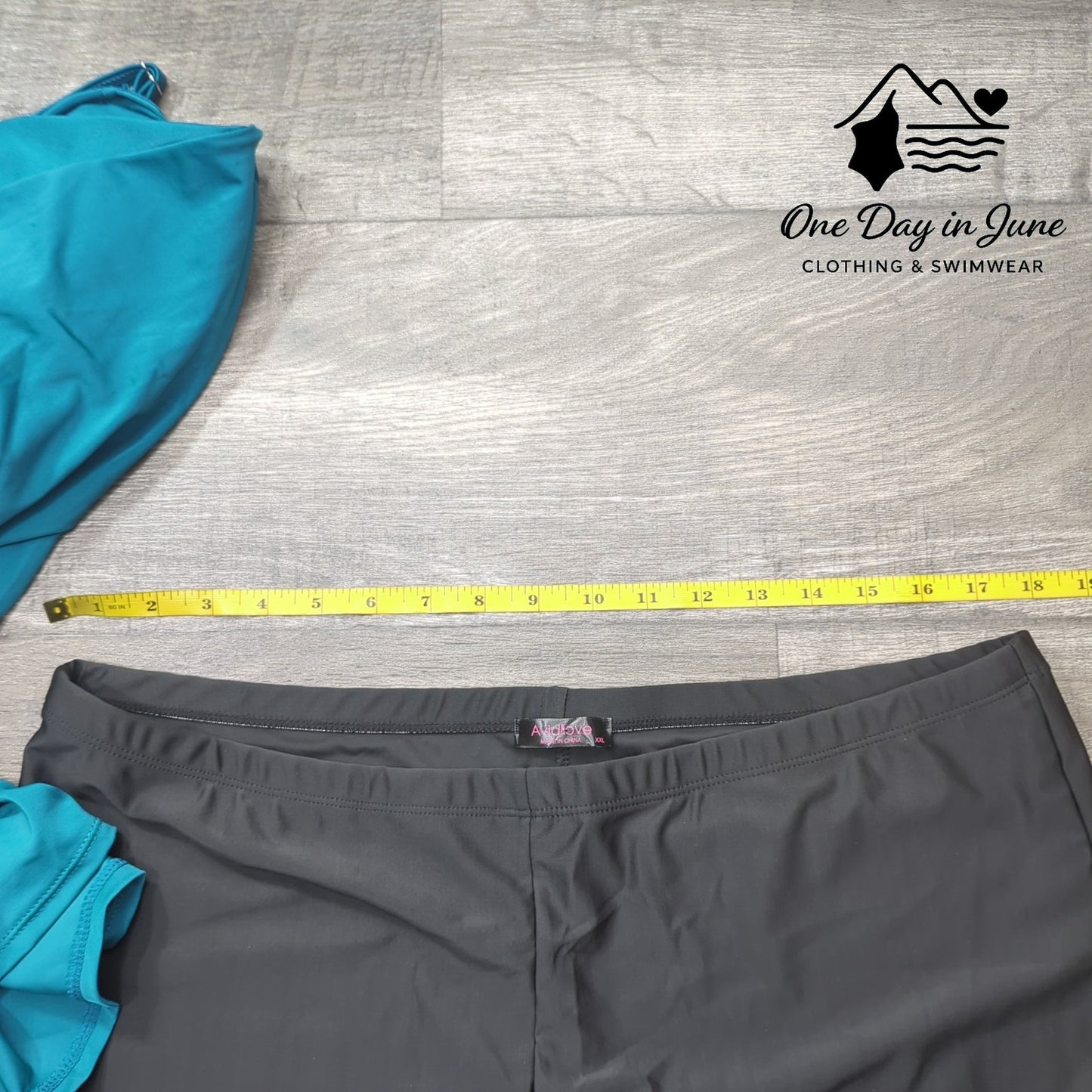 Avidlove Plus Size Boyshort Tankini Swimsuit Size XXL