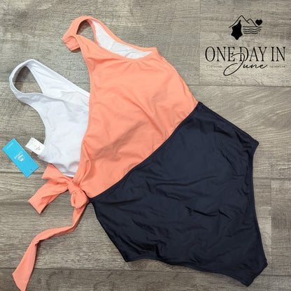 Cupshe Color Block One Piece Swimsuit Size M
