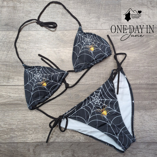 Charmleaks Adjustable Triangle Bikini Swimsuit Size M